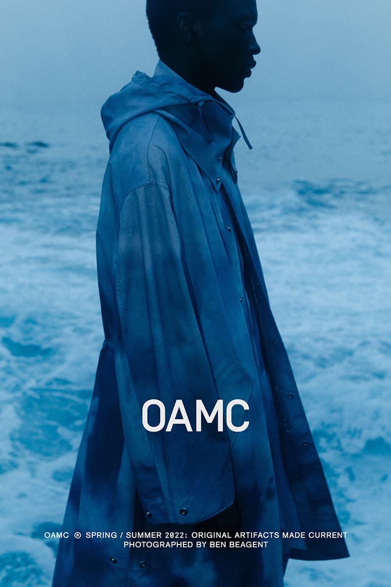 OAMC Spring/Summer 2022 Lookbook Release Information Luke Meier collection