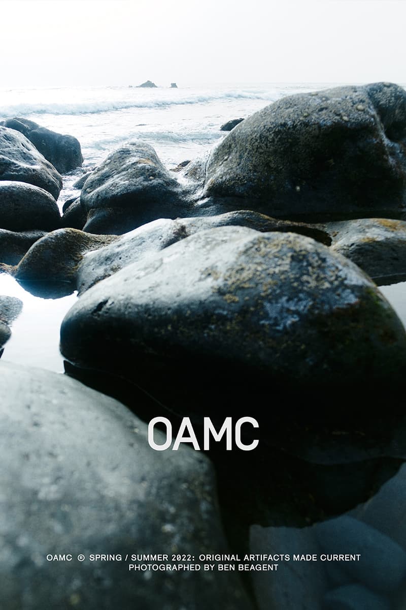 OAMC Spring/Summer 2022 Lookbook Release Information Luke Meier collection