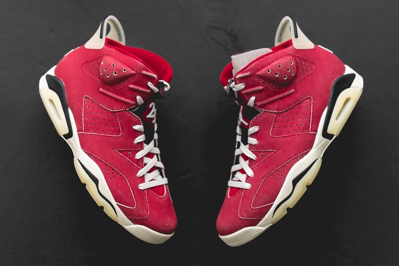oklahoma sooners air jordan 6 pe crimson white chenille photos info cracked leather