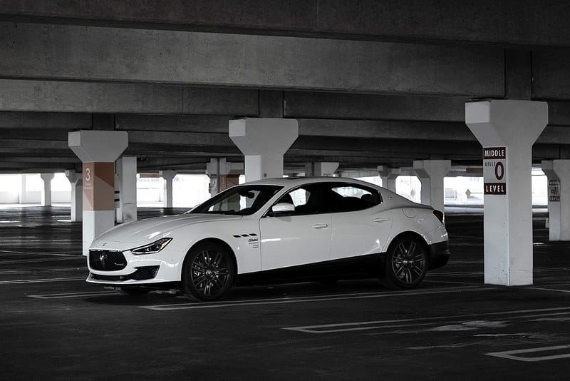 Open Road: 2021 fragment design x Maserati Ghibli S Q4