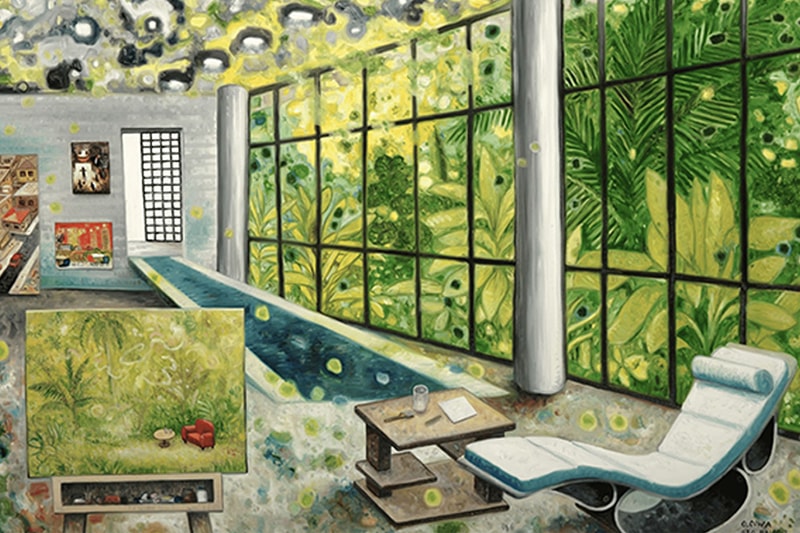 Oscar Oiwa "If I were living in ..." Exhibition NowHere Gallery New York