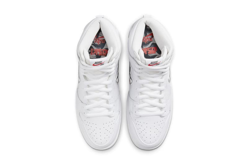 oski nike sb dunk high great white shark DC8908 105 release info date store list buying guide photos price