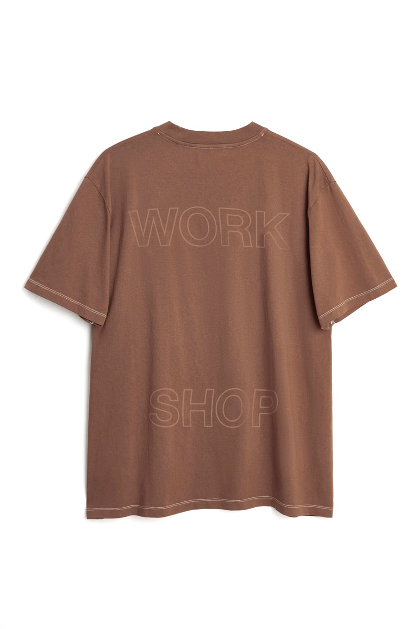 Our Legacy WORK SHOP Work Socks Upcycled Hoodie T-Shirts Long Sleeve Cafe Creme Shitake Swedish Luxury Label Christopher Nyung Jokum Hallin