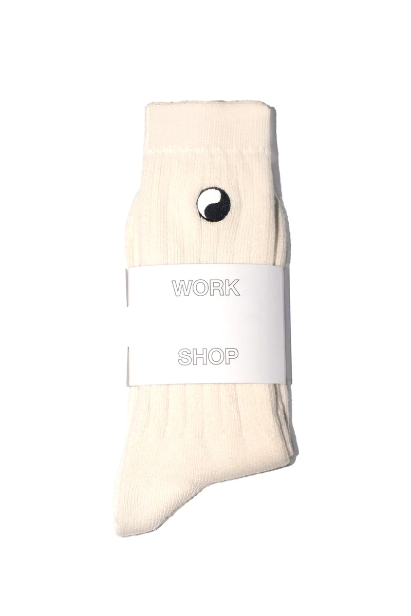 Our Legacy WORK SHOP Work Socks Upcycled Hoodie T-Shirts Long Sleeve Cafe Creme Shitake Swedish Luxury Label Christopher Nyung Jokum Hallin