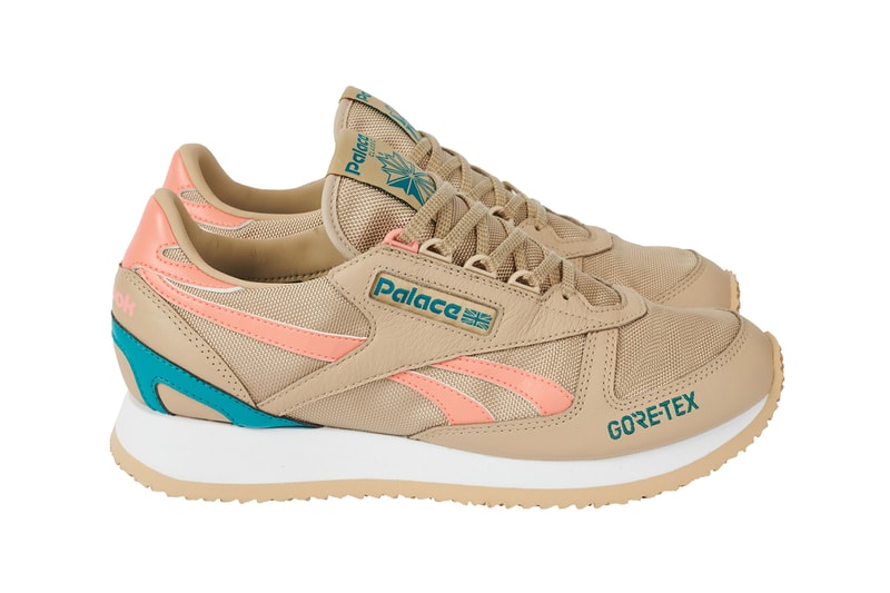 palace skateboards reebok classics victory g london sand black white gore-tex release details information
