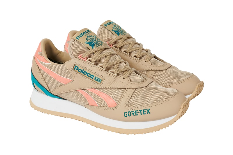 palace skateboards reebok classics victory g london sand black white gore-tex release details information