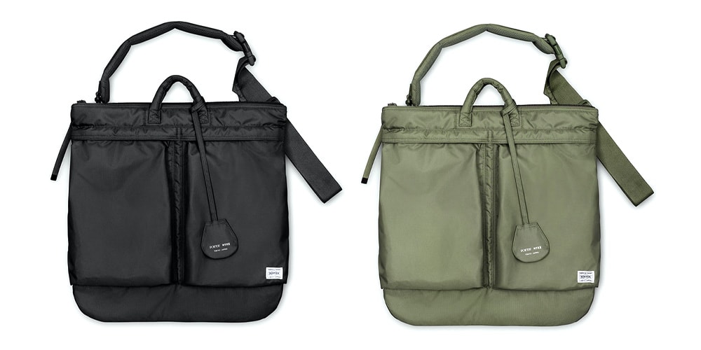 HYKE×POTER Bag オリーブ 