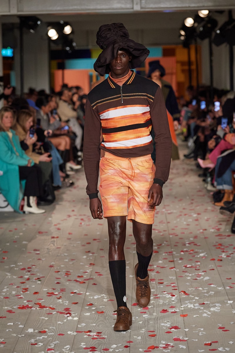 Ahluwalia Fall/Winter 2022 "From Nollywood to Bollywood" FW22 Collection Runway London Fashion Week LFW Looks Priya 