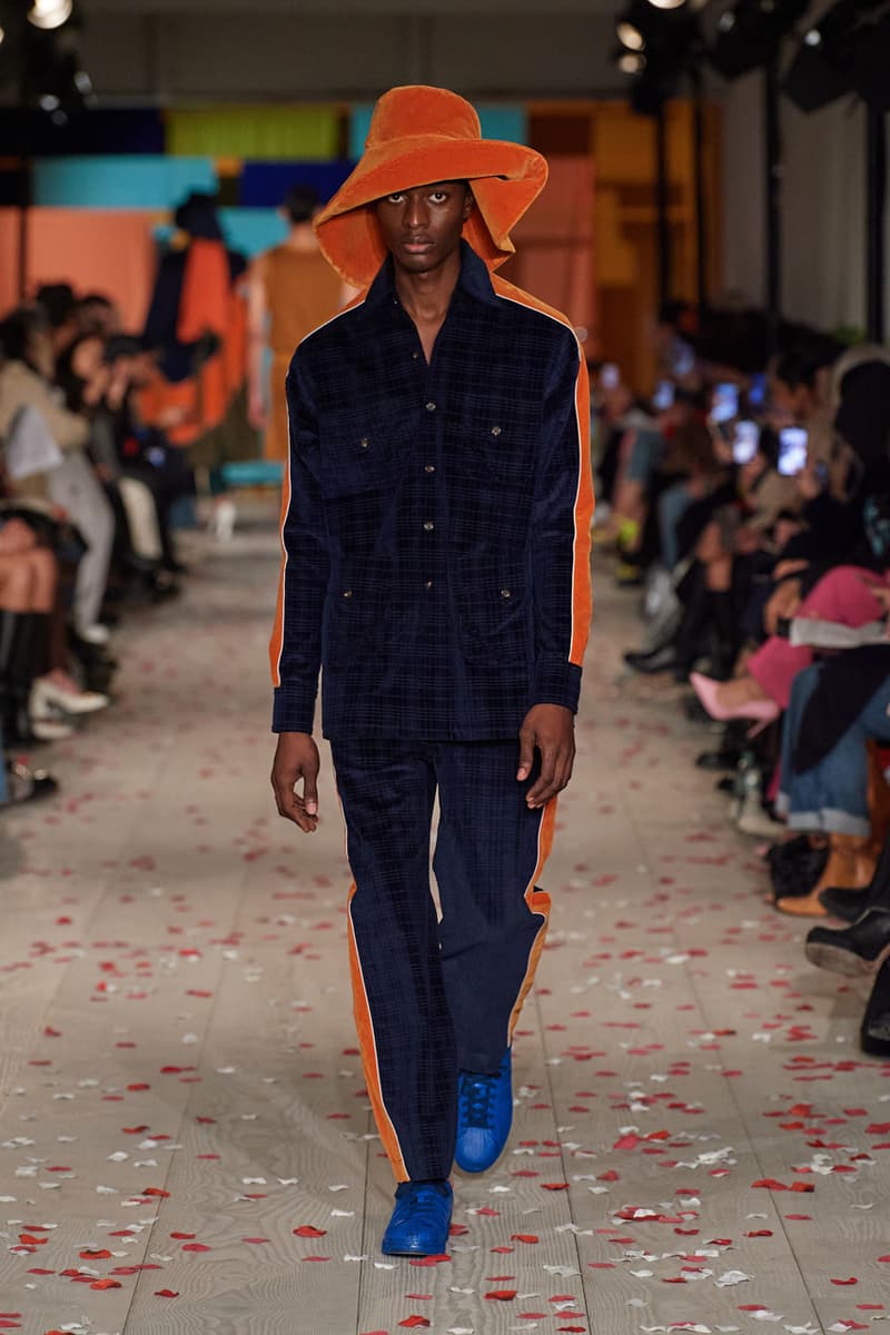 Ahluwalia Fall/Winter 2022 "From Nollywood to Bollywood" FW22 Collection Runway London Fashion Week LFW Looks Priya 