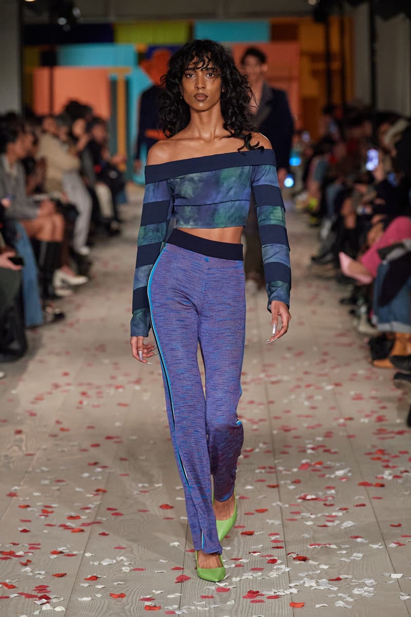 Ahluwalia Fall/Winter 2022 "From Nollywood to Bollywood" FW22 Collection Runway London Fashion Week LFW Looks Priya 