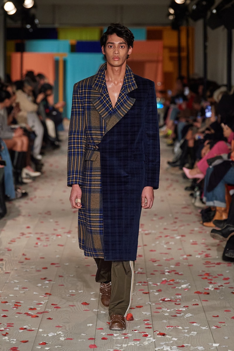 Ahluwalia Fall/Winter 2022 "From Nollywood to Bollywood" FW22 Collection Runway London Fashion Week LFW Looks Priya 