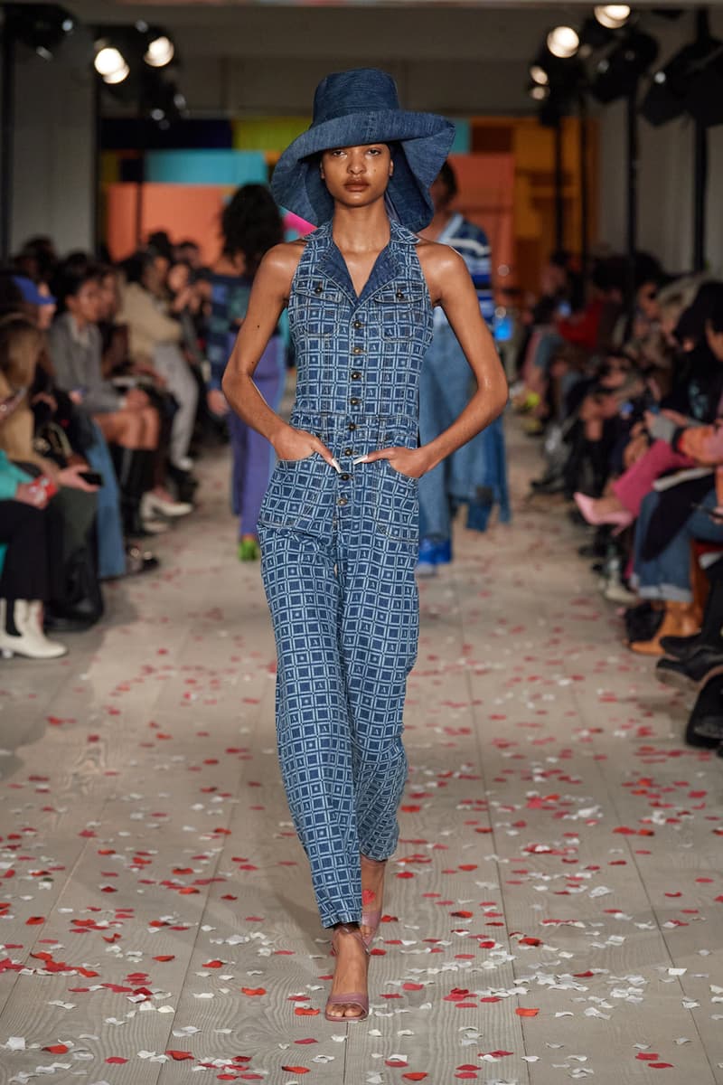 Ahluwalia Fall/Winter 2022 "From Nollywood to Bollywood" FW22 Collection Runway London Fashion Week LFW Looks Priya 