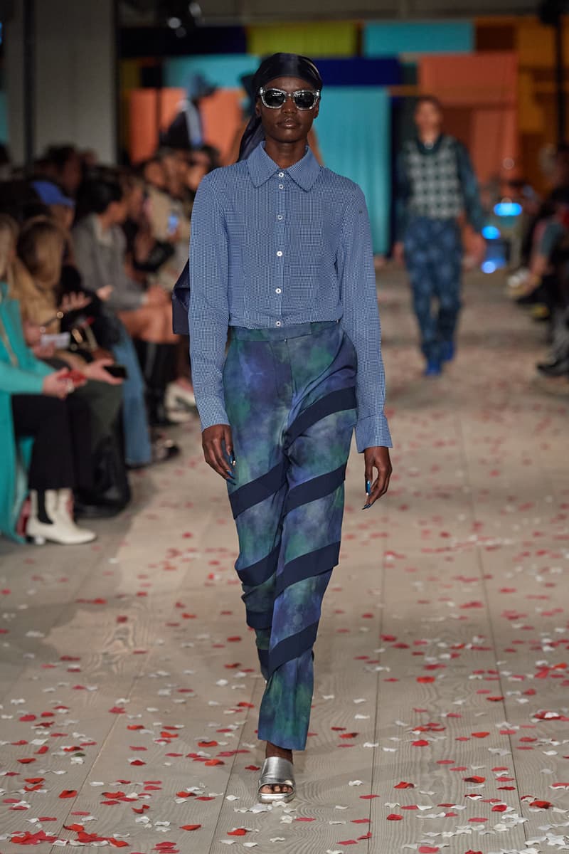 Ahluwalia Fall/Winter 2022 "From Nollywood to Bollywood" FW22 Collection Runway London Fashion Week LFW Looks Priya 