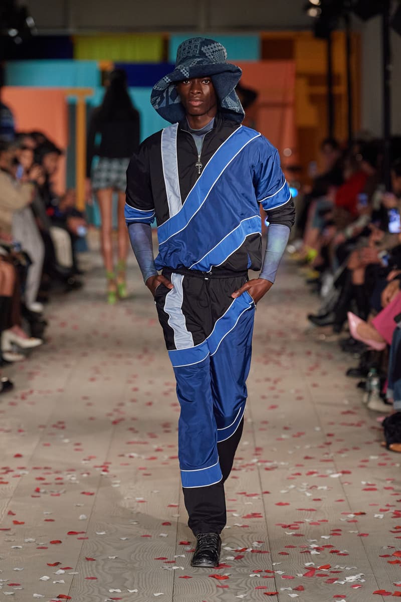 Ahluwalia Fall/Winter 2022 "From Nollywood to Bollywood" FW22 Collection Runway London Fashion Week LFW Looks Priya 