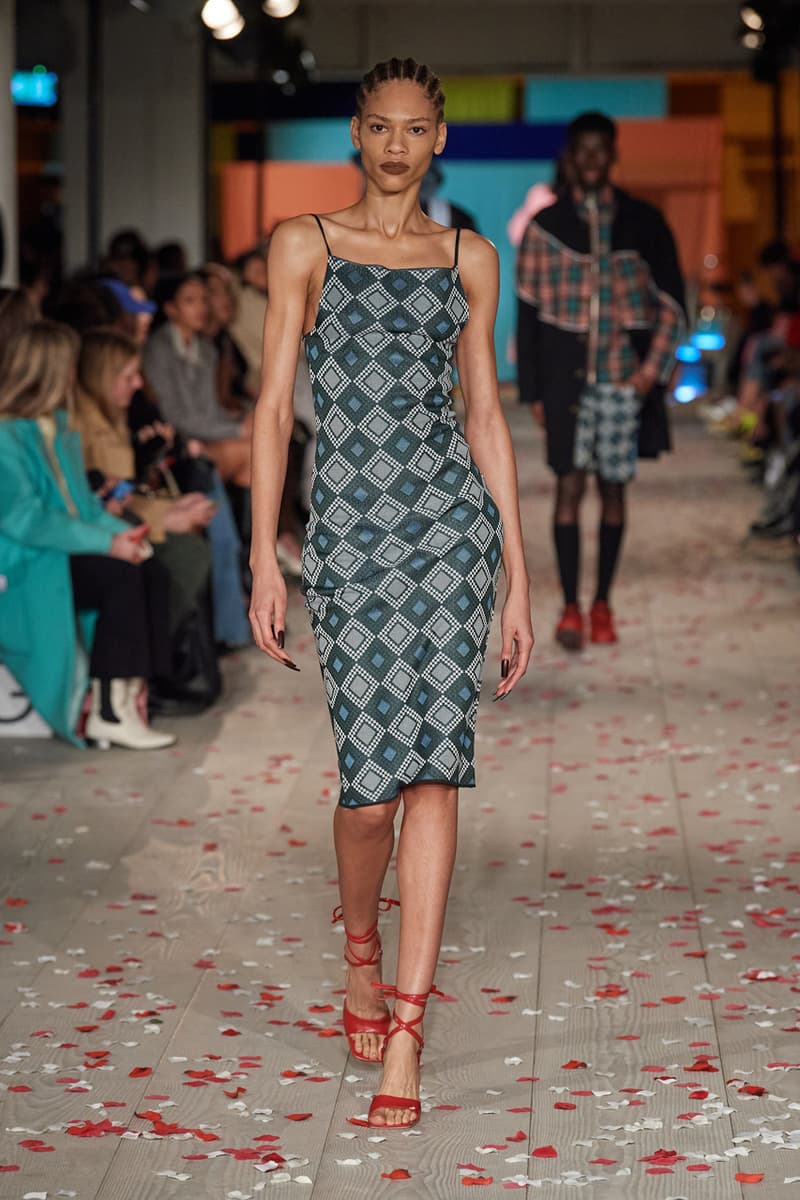 Ahluwalia Fall/Winter 2022 "From Nollywood to Bollywood" FW22 Collection Runway London Fashion Week LFW Looks Priya 