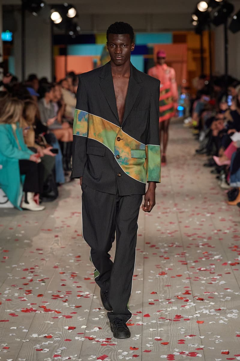 Ahluwalia Fall/Winter 2022 "From Nollywood to Bollywood" FW22 Collection Runway London Fashion Week LFW Looks Priya 