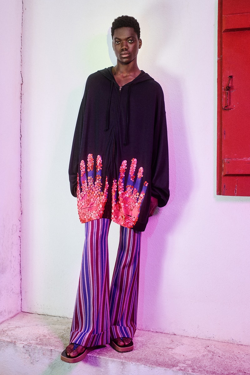 Rabin Huissen x Acne Studios Spring Summer 2022 SS22 Capsule Collection Mixed Media Human Beings Garments Ethereal 