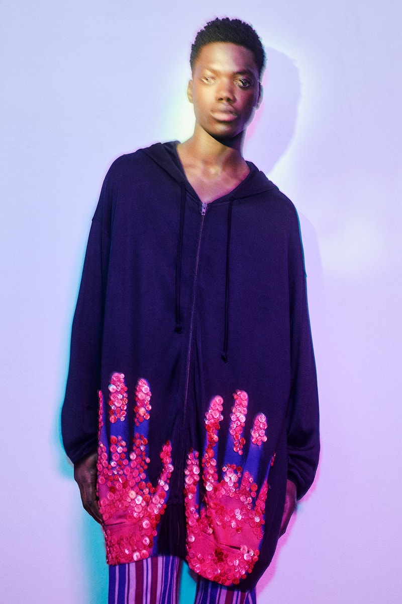 Rabin Huissen x Acne Studios Spring Summer 2022 SS22 Capsule Collection Mixed Media Human Beings Garments Ethereal 