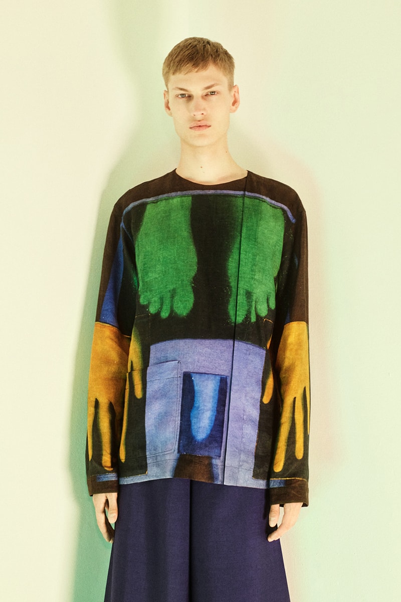 Rabin Huissen x Acne Studios Spring Summer 2022 SS22 Capsule Collection Mixed Media Human Beings Garments Ethereal 