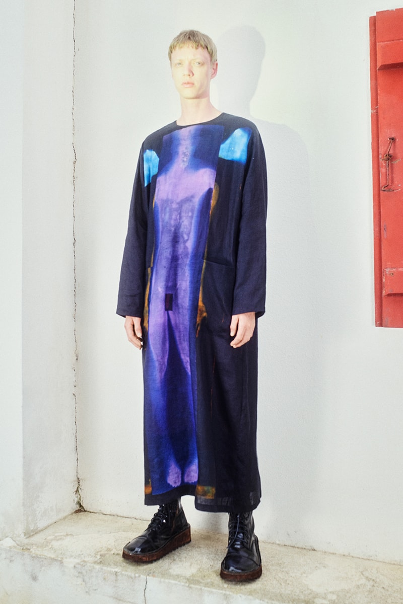 Rabin Huissen x Acne Studios Spring Summer 2022 SS22 Capsule Collection Mixed Media Human Beings Garments Ethereal 