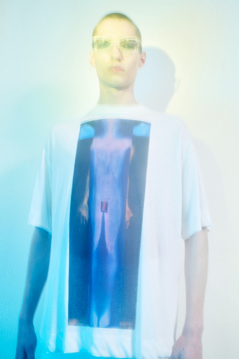 Rabin Huissen x Acne Studios Spring Summer 2022 SS22 Capsule Collection Mixed Media Human Beings Garments Ethereal 