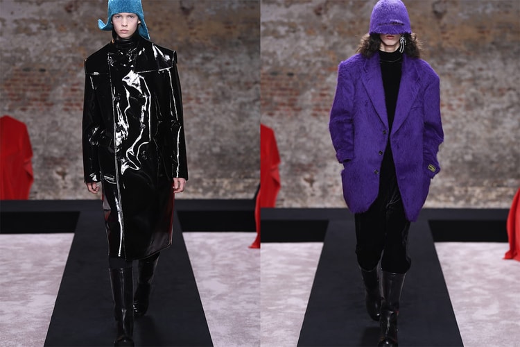Raf Simons FW22 Serves Sinister Nightclub-Ready Leathers