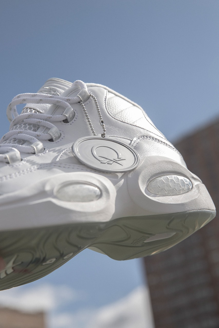 reebok question mid 25th anniversary white silver GX8563 instapumpfury zone g55140 release date info store list buying guide photos price 