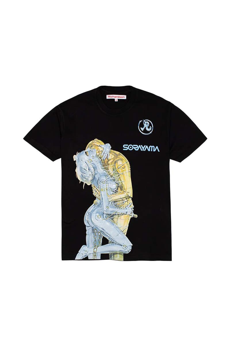 Richardson Sorayama Collaboration Collection Release Info Buy Price Incense Burner T-Shirt Hoodie Sweatpants Sexy Robots