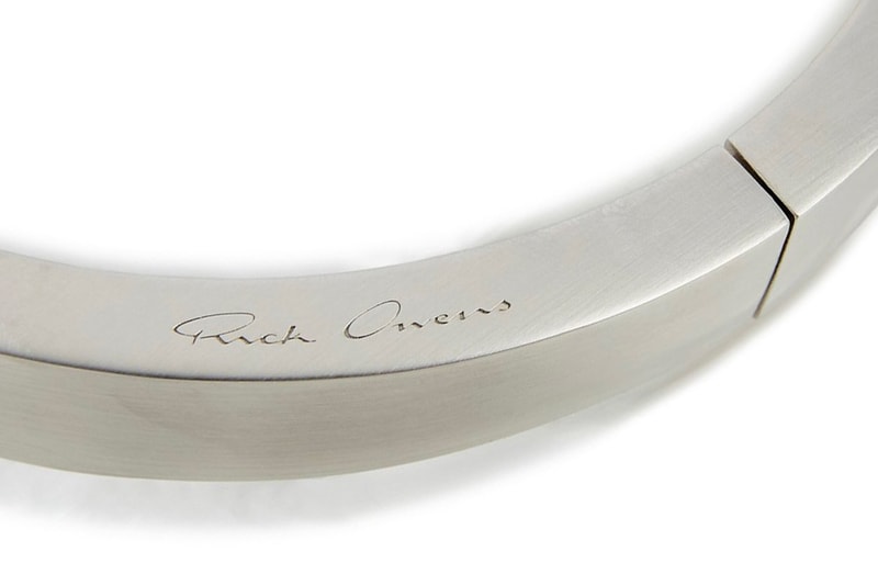 Rick Owens FW21 GETHSEMANE PLAIN TRUNK NECKLACE Release Buy Price 