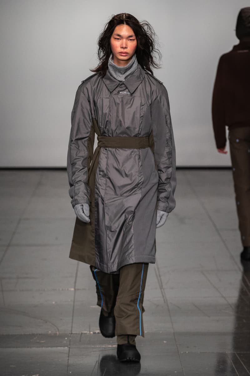 Robyn Lynch Fall/Winter 2022 FW22 Columbia Collaboration London Fashion Week LFW Runways Outerwear Irish Designer Emerging NEWGEN