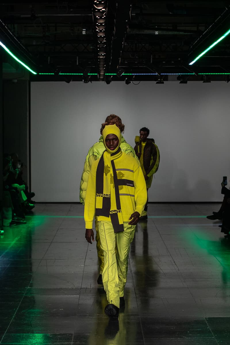 Robyn Lynch Fall/Winter 2022 FW22 Columbia Collaboration London Fashion Week LFW Runways Outerwear Irish Designer Emerging NEWGEN