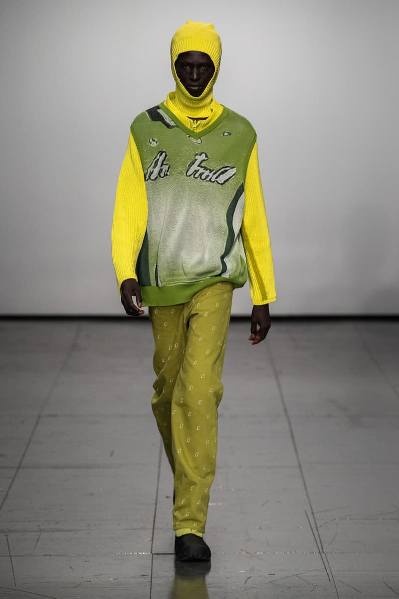 Robyn Lynch Fall/Winter 2022 FW22 Columbia Collaboration London Fashion Week LFW Runways Outerwear Irish Designer Emerging NEWGEN