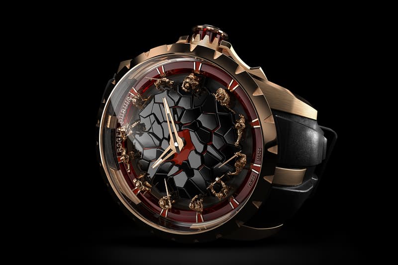 Roger Dubuis Creates Arthurian Scene Using Murano Glass and 18K Gold Micro Sculptures