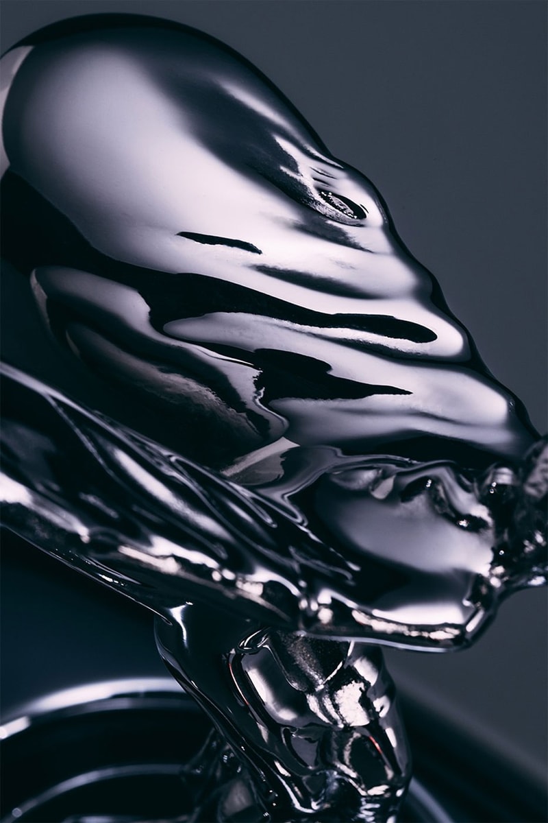 Rolls Royce Spirit of Ecstacy figure update streamline aerodynamic spectre EV 