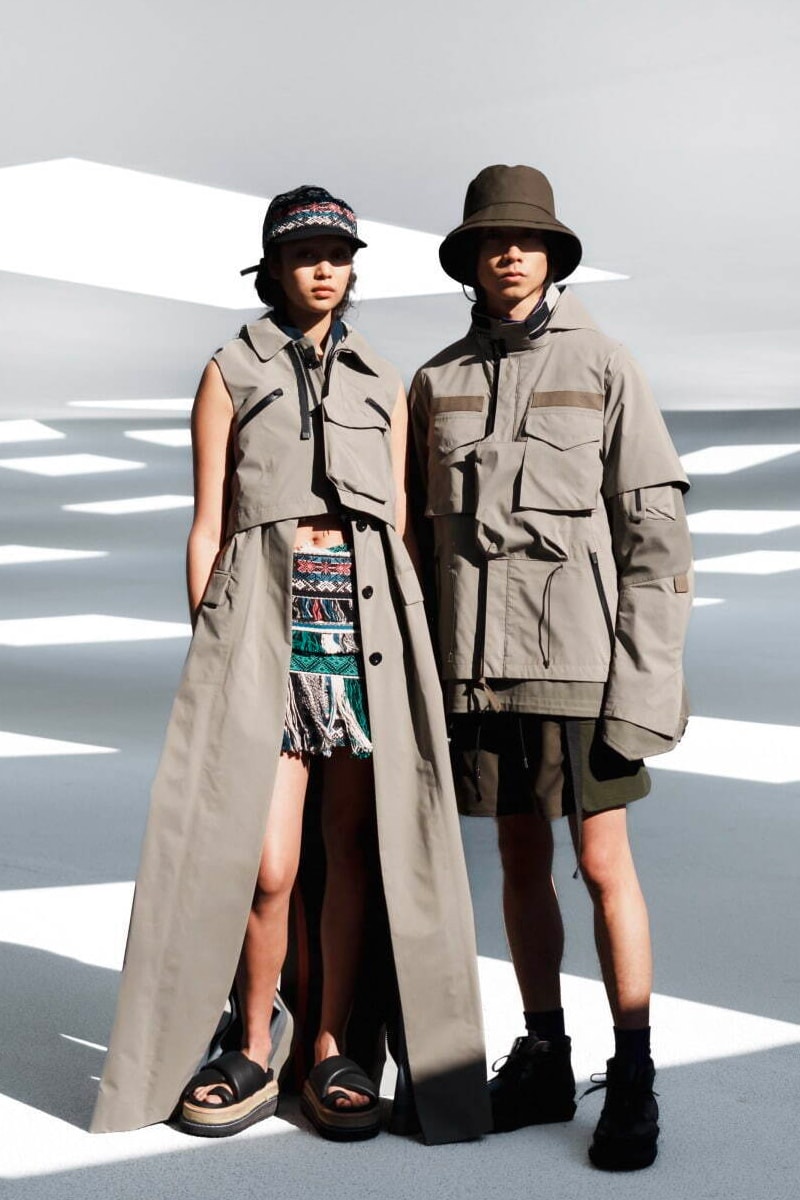 sacai x ACRONYM® Collab SS22 Collection  Errolson Hugh Chitose Abe Spring Summer capsule apparel