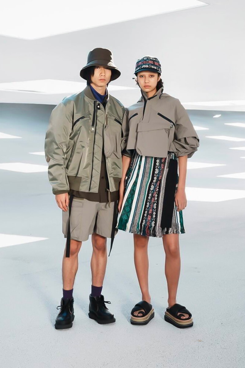 sacai x ACRONYM® Collab SS22 Collection  Errolson Hugh Chitose Abe Spring Summer capsule apparel
