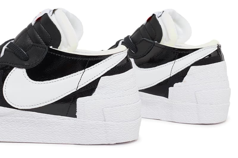 Sacai Nike Blazer Low Black White Release Info Hypebeast Sacai Nike Blazer Low Black White Release Info Hypebeast