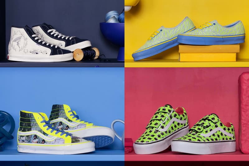sarah andelman vault by vans women artists Fumiko Imano Sindiso Khumalo Soko Julia Chiang og authentic lx sk8 hi lx classic slip on style 24 lx old skool v platform release date info store list buying guide photos price 