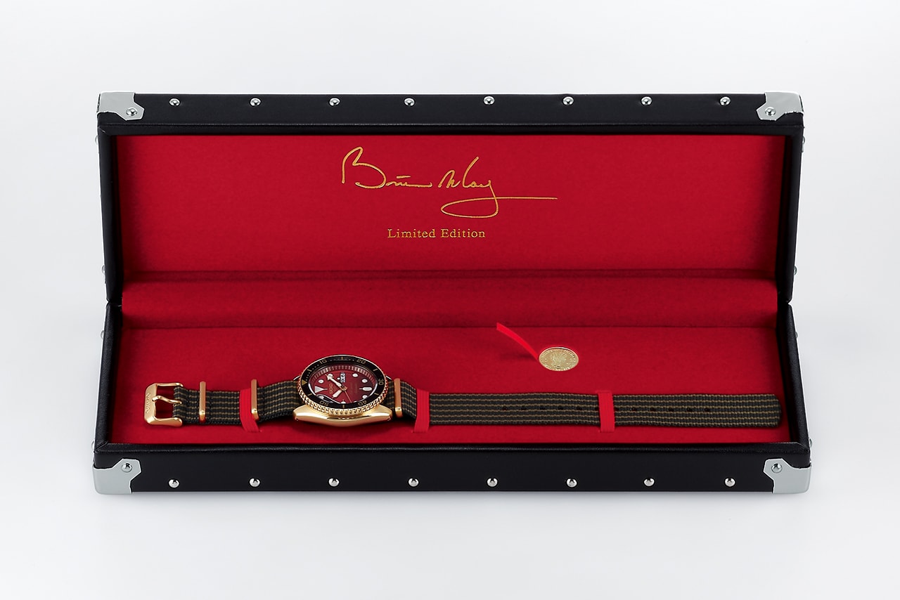 Seiko Teams Up With Queen Guitarist Brian May For Second Red Special Collaboration