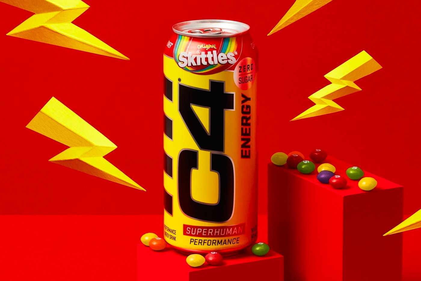 Skittles C4 Energy Drinks Release Taste Review Nutrabolt Mars Wrigley
