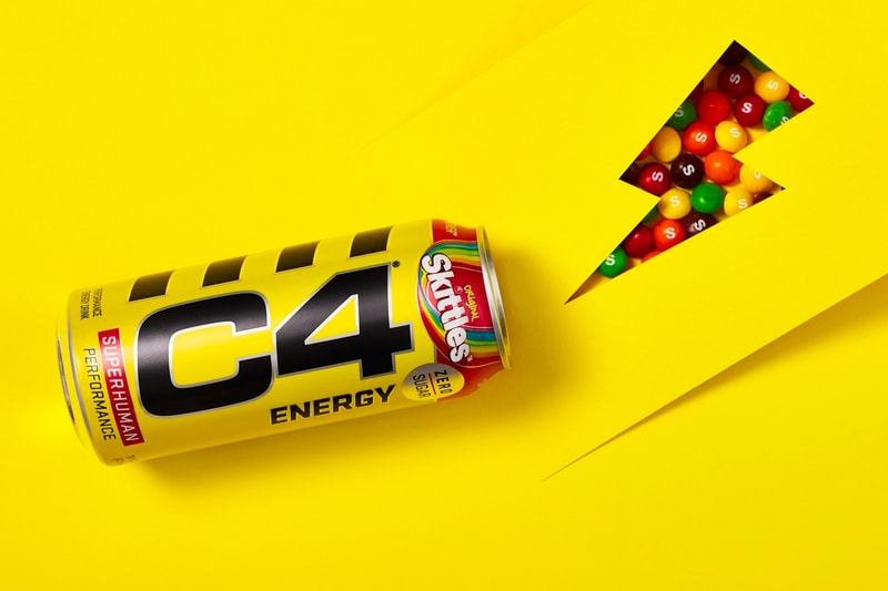Skittles C4 Energy Drinks Release Taste Review Nutrabolt Mars Wrigley