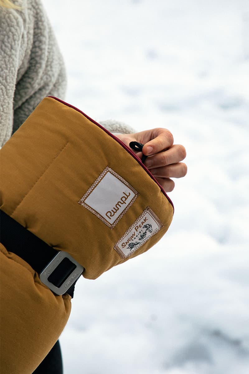 Snow Peak x RUMPL Collaboration Release Information blanket Japanese outdoors camping 