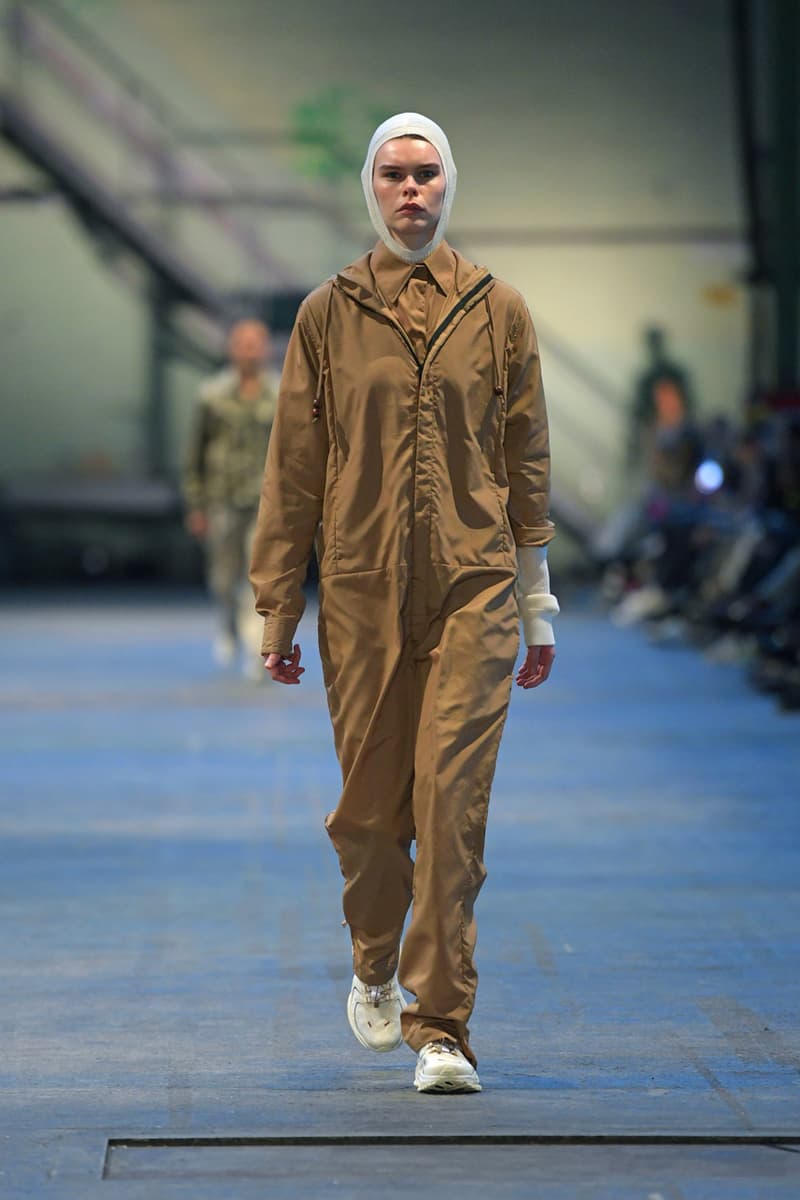 Soulland Fall/Winter 2022 Runway Copenhagen Fashion Week Li-Ning Collaboration Footwear Looks Mens Womens Co-Ed Armor Lux Skagen