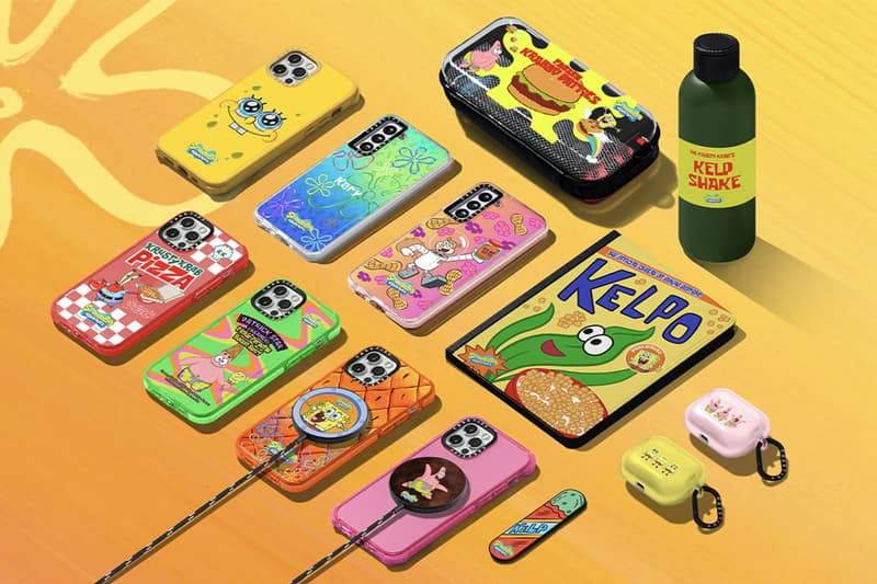 SpongeBob SquarePants CASETiFY collaboration collection Release info nickelodeon squidward tentacles mister krabs sandy patrick star gary 