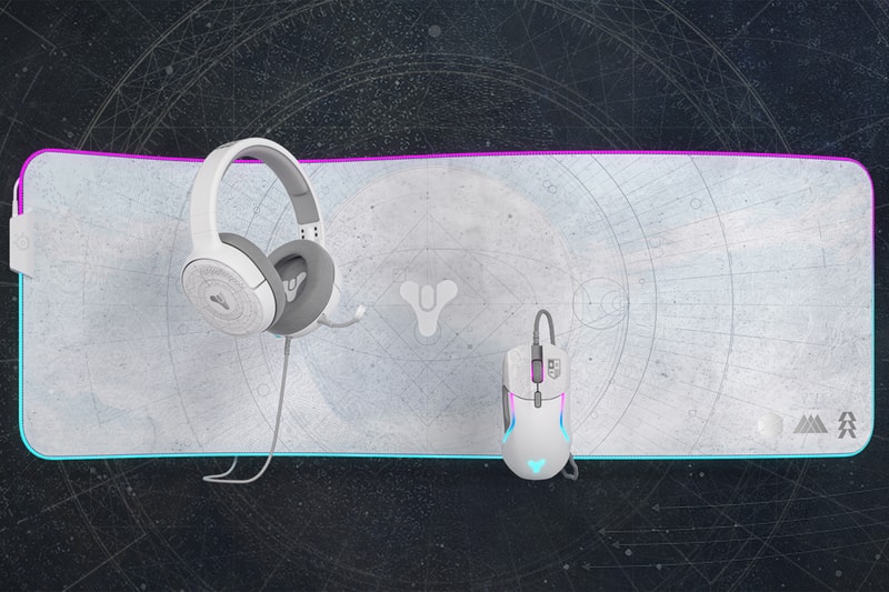 steelseries bungie destiny gaming peripherals mouse headphones headset mousepad collection limited edition set
