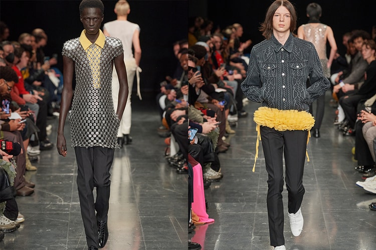 Stefan Cooke Fall 2022 Presents Theatrical Trompe-L'œil Touches