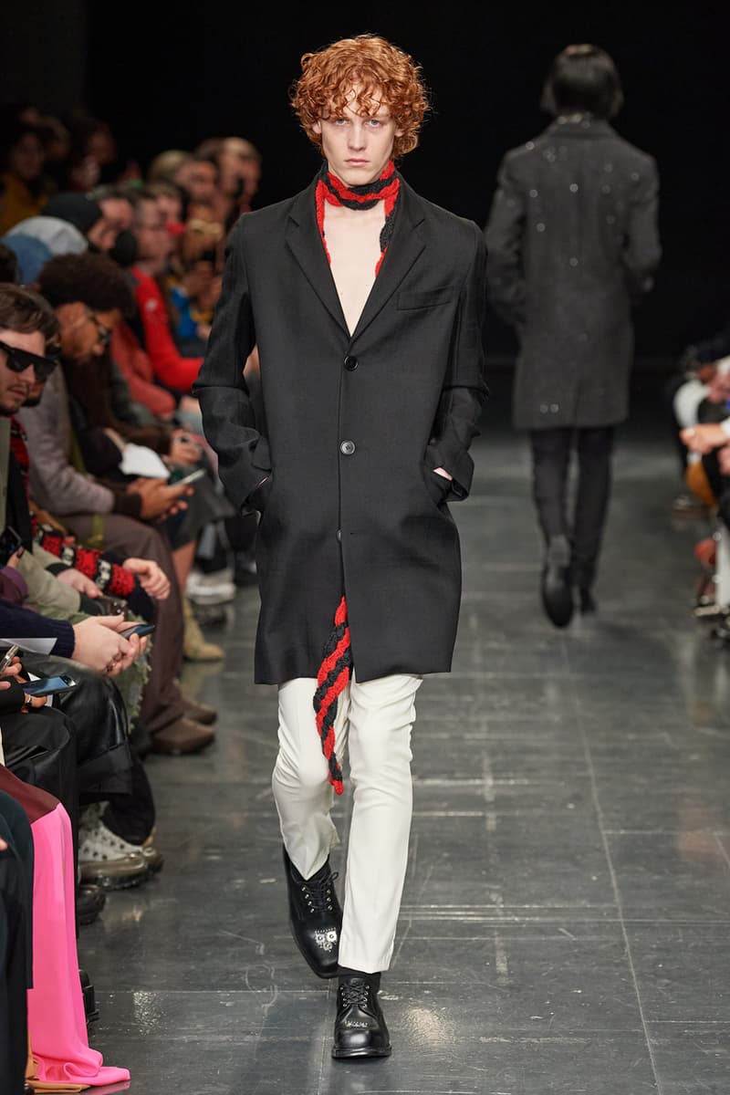 Stefan Cooke Fall 2022 Menswear Runway Show London Fashion Week Old Sefridges Hotel 