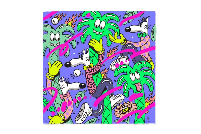 Steven Harrington 'Holding On' Art Screenprint 2022