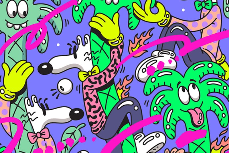 Steven Harrington 'Holding On' Art Screenprint 2022