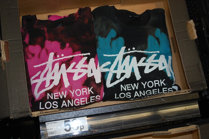 Stain Shade x Stüssy Deadstock Release Information pop up details location London soho